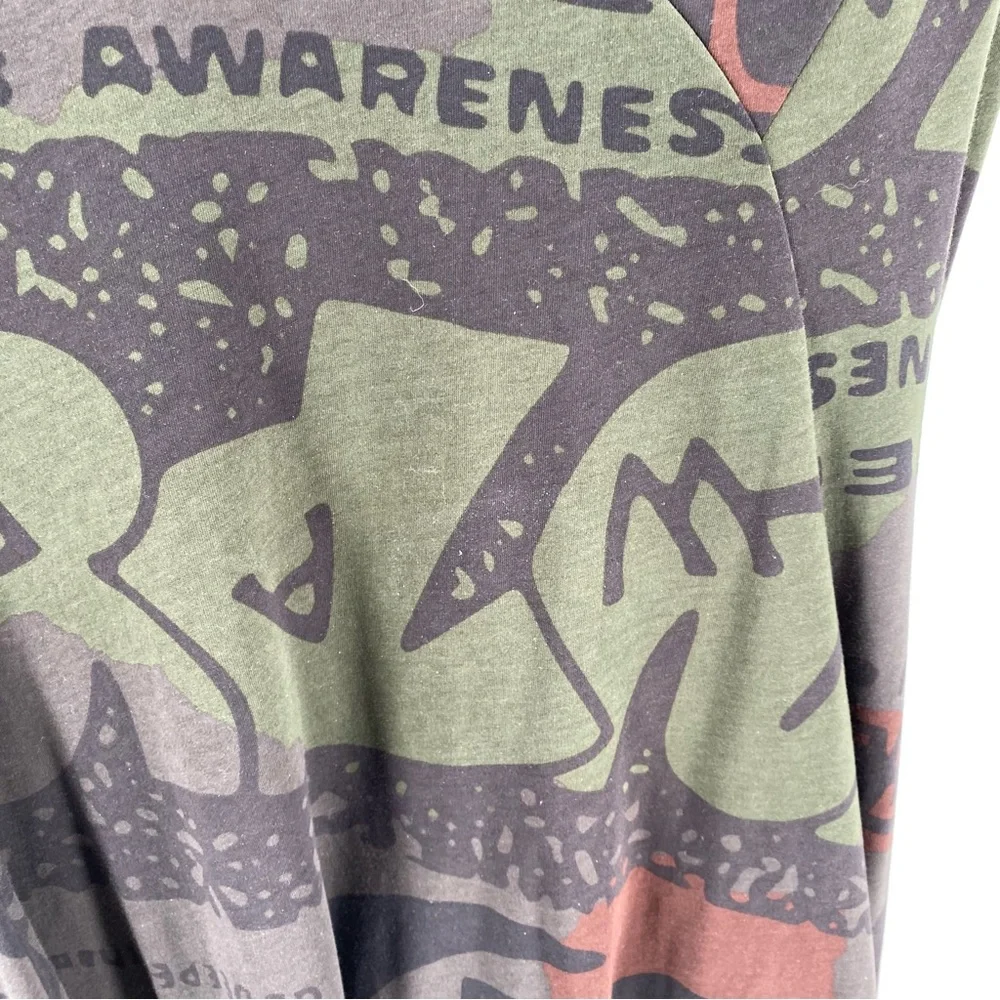 Rundholz Black Label red & green abstract print dress - Picture 7 of 11